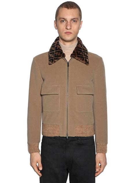 Fendi bomber jacket men's